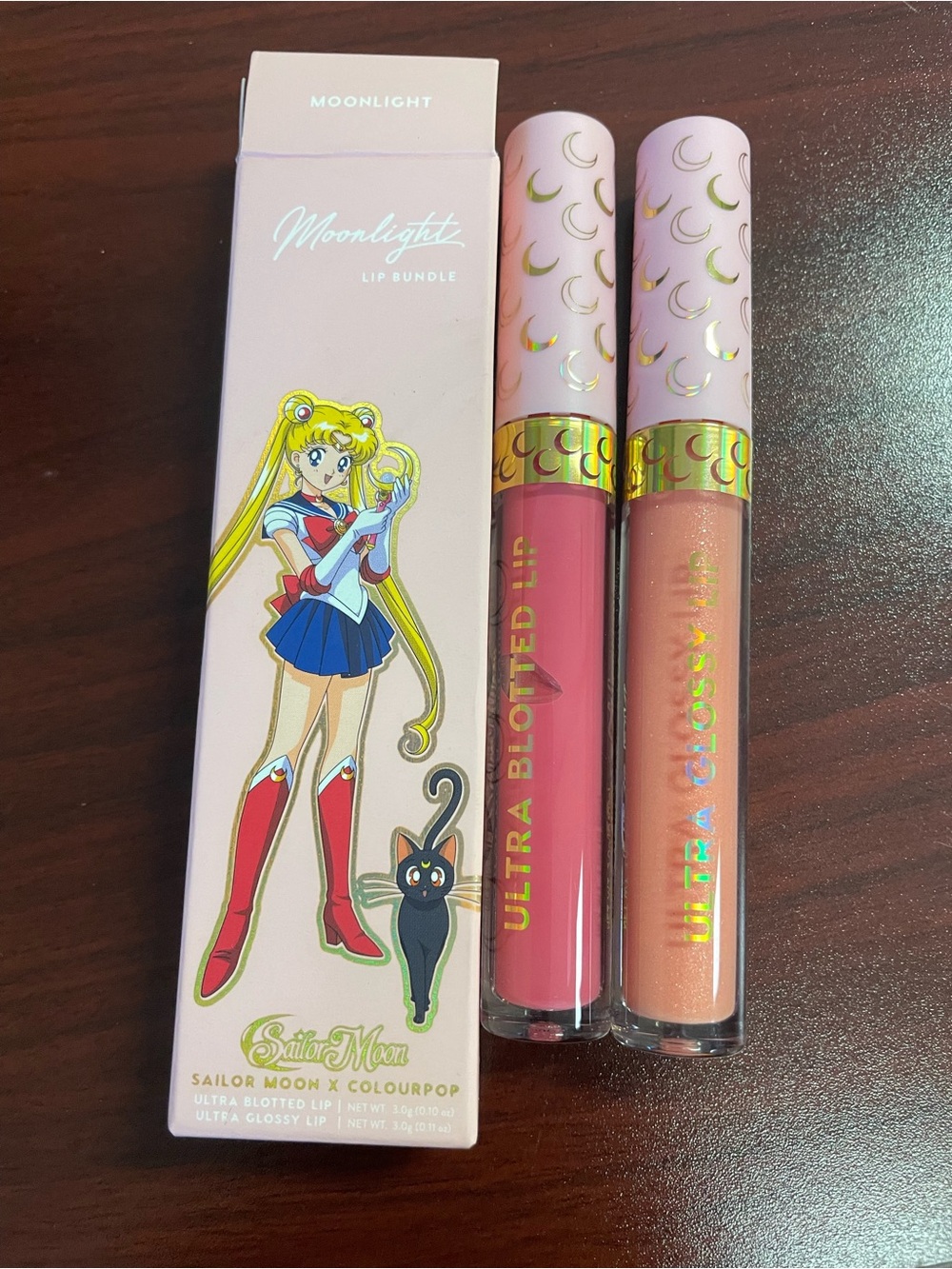 Colourpop Moonlight Lip Bundle - Pink & Peachy Shimmer
